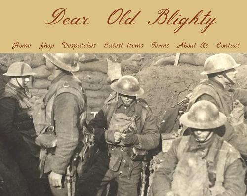 Welcome to Dear Old Blighty new website