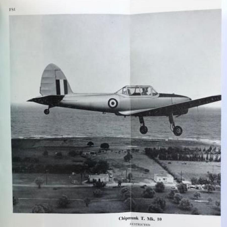 RAF Pilots Notes Chipmunk T MK 10.