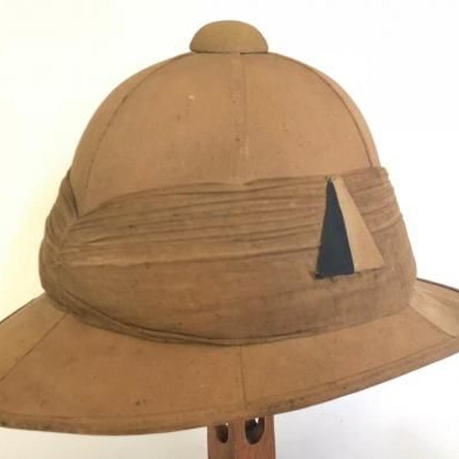 WW1 Army Service Corps 1915 Other Rank's Wolseley Pattern Sun Helmet