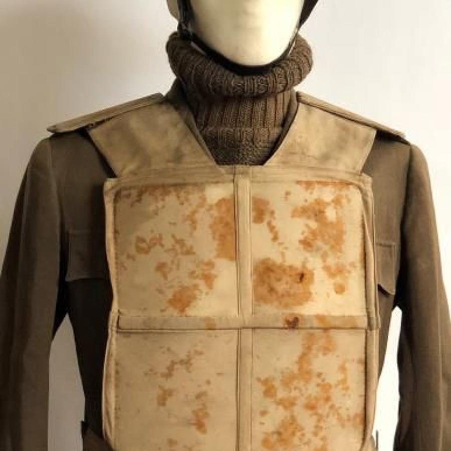 WW1 Attributed 4th Bn Welsh Regiment Officer's Dayfield Body Armour