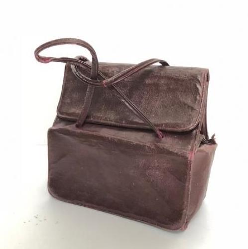 WW2 Home Front Ladies Gas Mask Handbag Case. Rare Colour