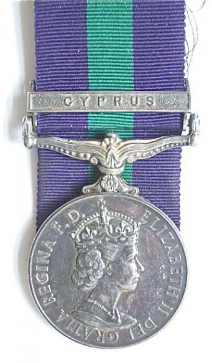 Royal Horse Guards General Service Medal Clasp 