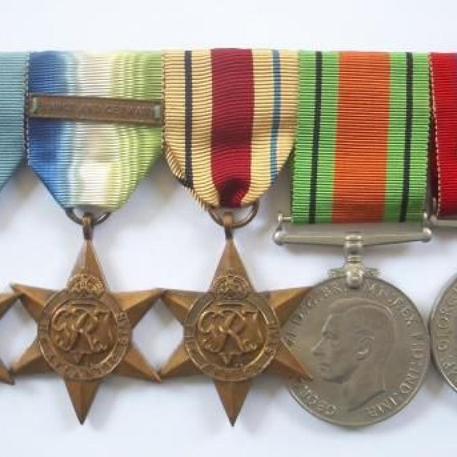 WW2 Mention In Dispatches Medal Group.