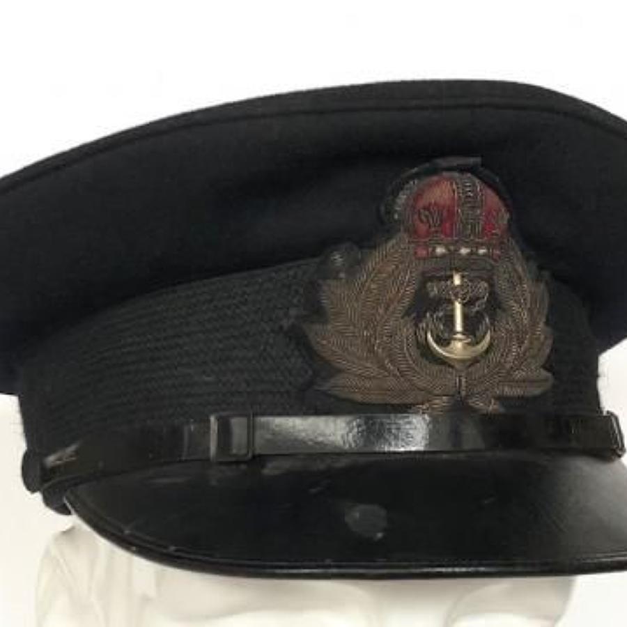WW2 Royal Navy Officer's Cap.
