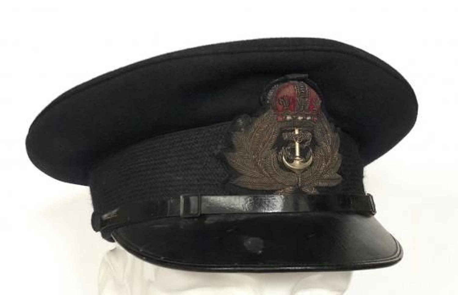 WW2 Royal Navy Officer's Cap.