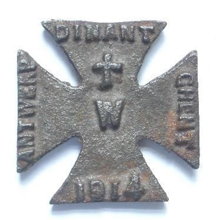 WW1 Propaganda Iron Cross.