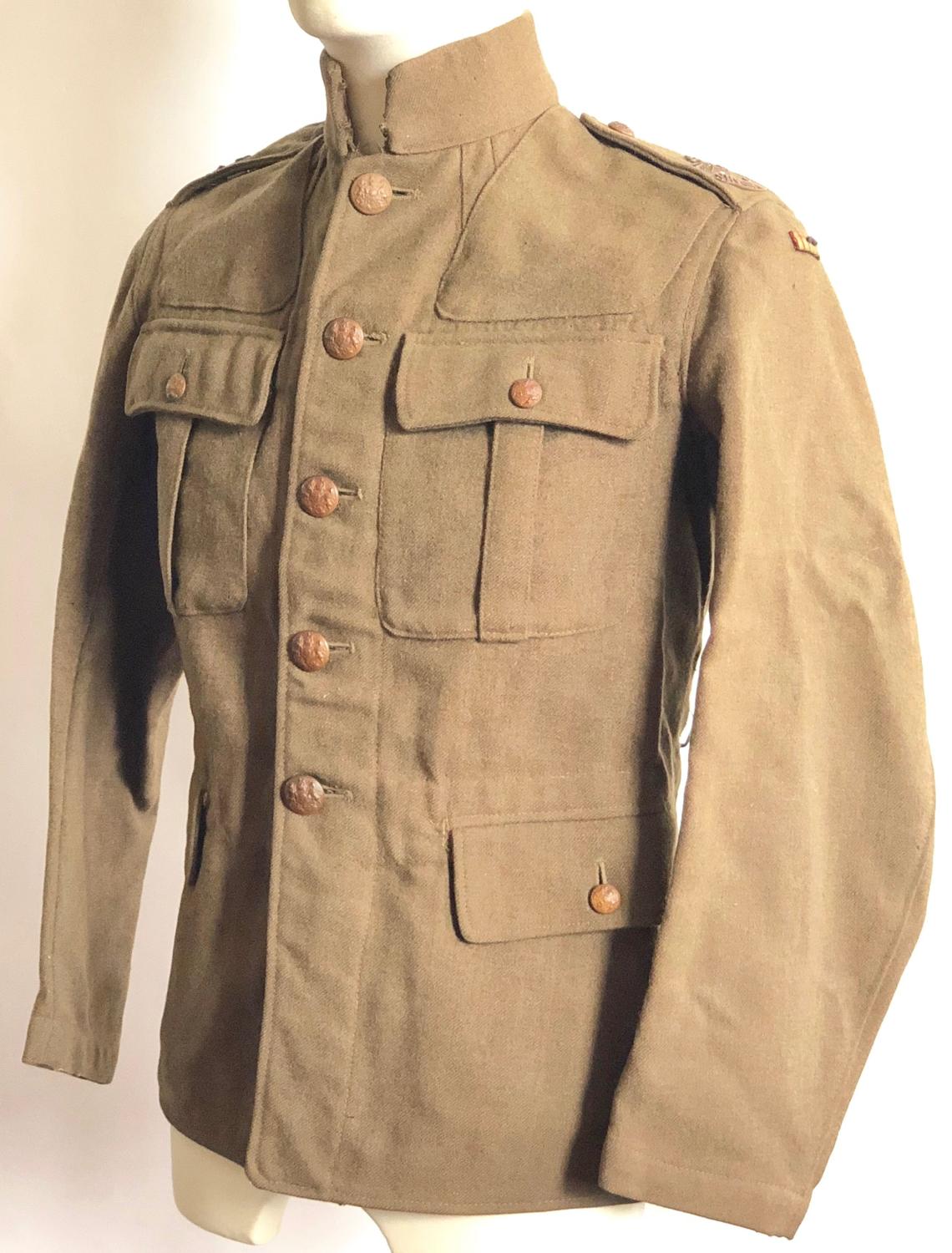 WW1 4th Bn King's Shropshire Light Infantry Other Rank's 1902 Tunic.