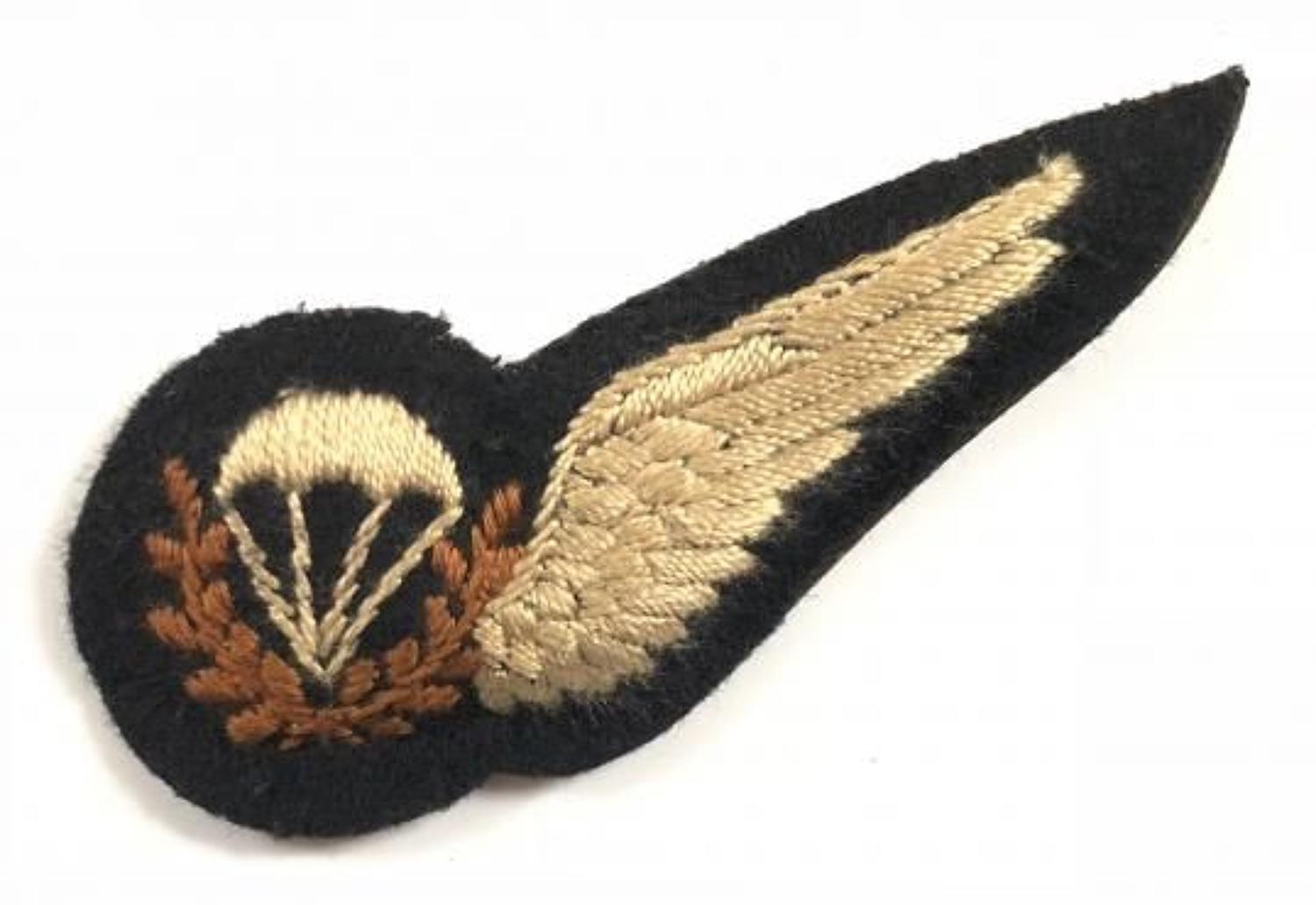 WW2 Early Period RAF Parachute Jump Instructor Brevet Badge.