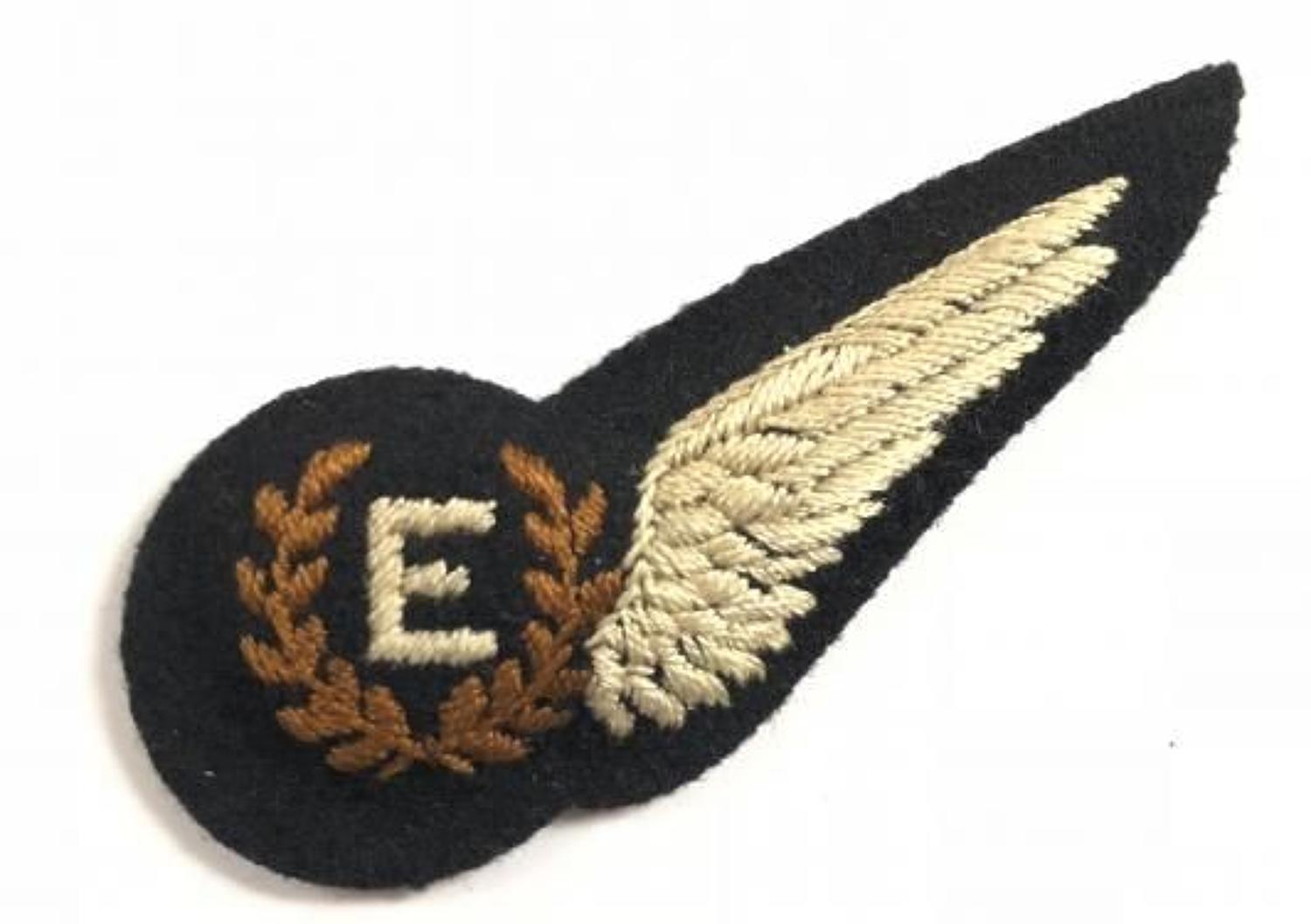 WW2 Period RAF Engineers  Brevet Badge.