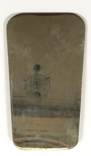 WW1 / WW2 Pattern Officer's Campaign Shaving Mirror.