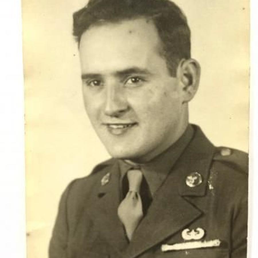 WW1 US Airborne Glider Troop Photograph.