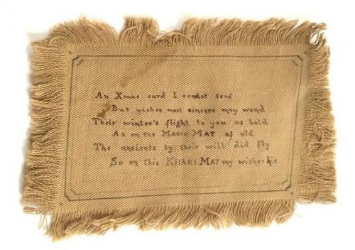 WW1 1915 Calcutta Port Defence Corps Artillery Uniform Christmas Messa