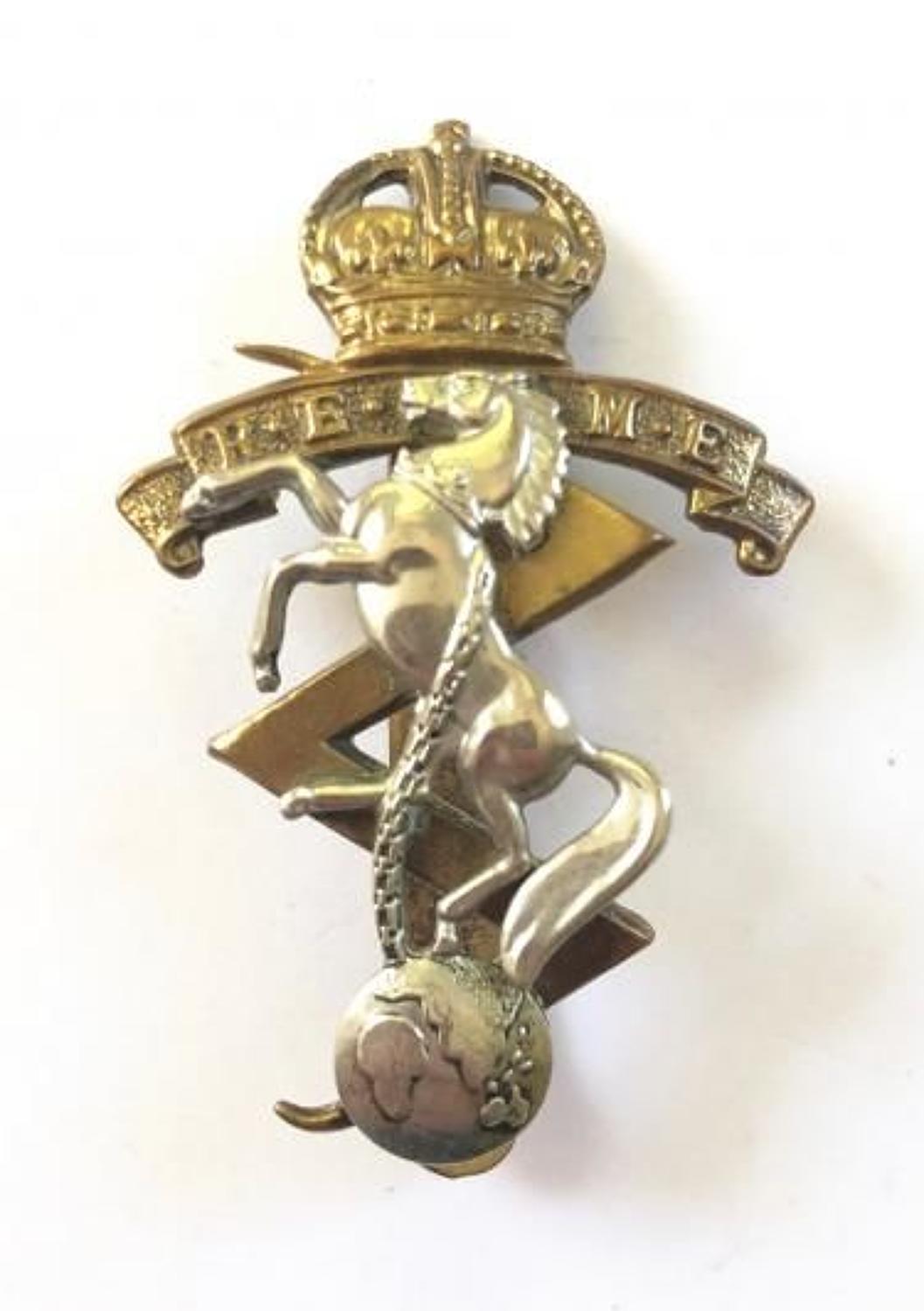 1947-53 Royal Electrical & Mechanical Engineers REME Cap Badge
