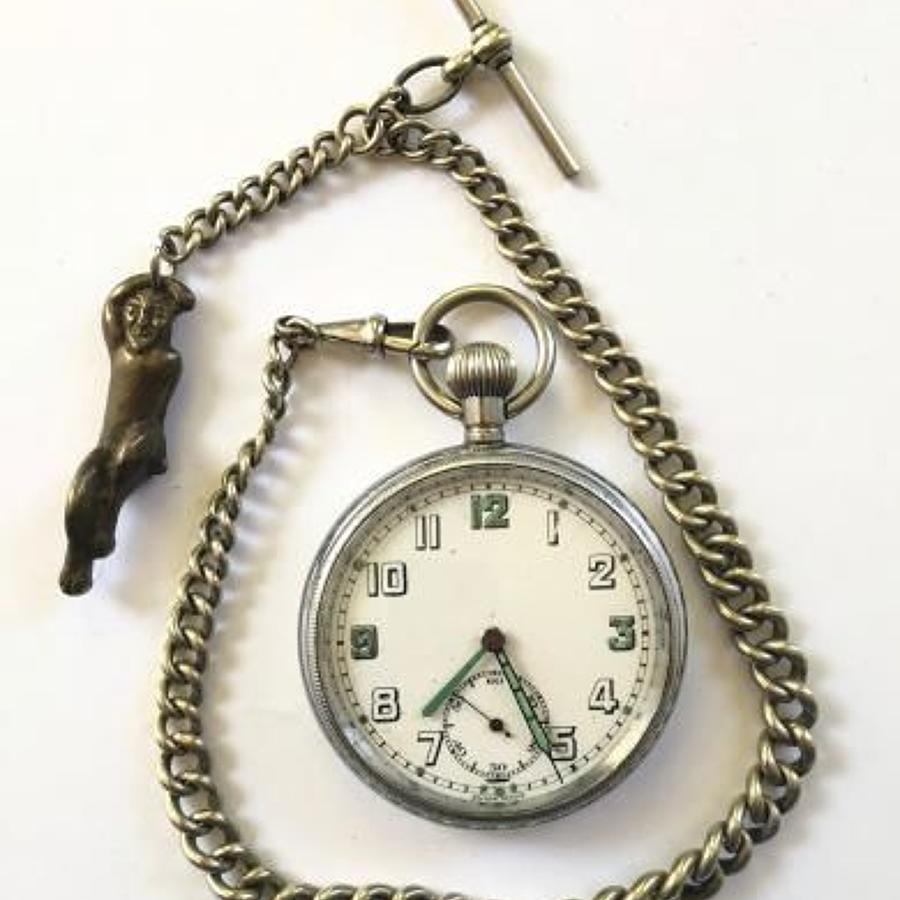 WW2 British Army General Service Time Piece Pocket Watch