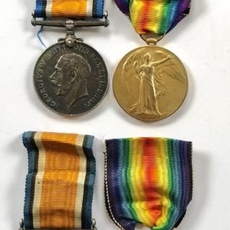 WW1 Liverpool & Devonshire Regiment Family Medals.