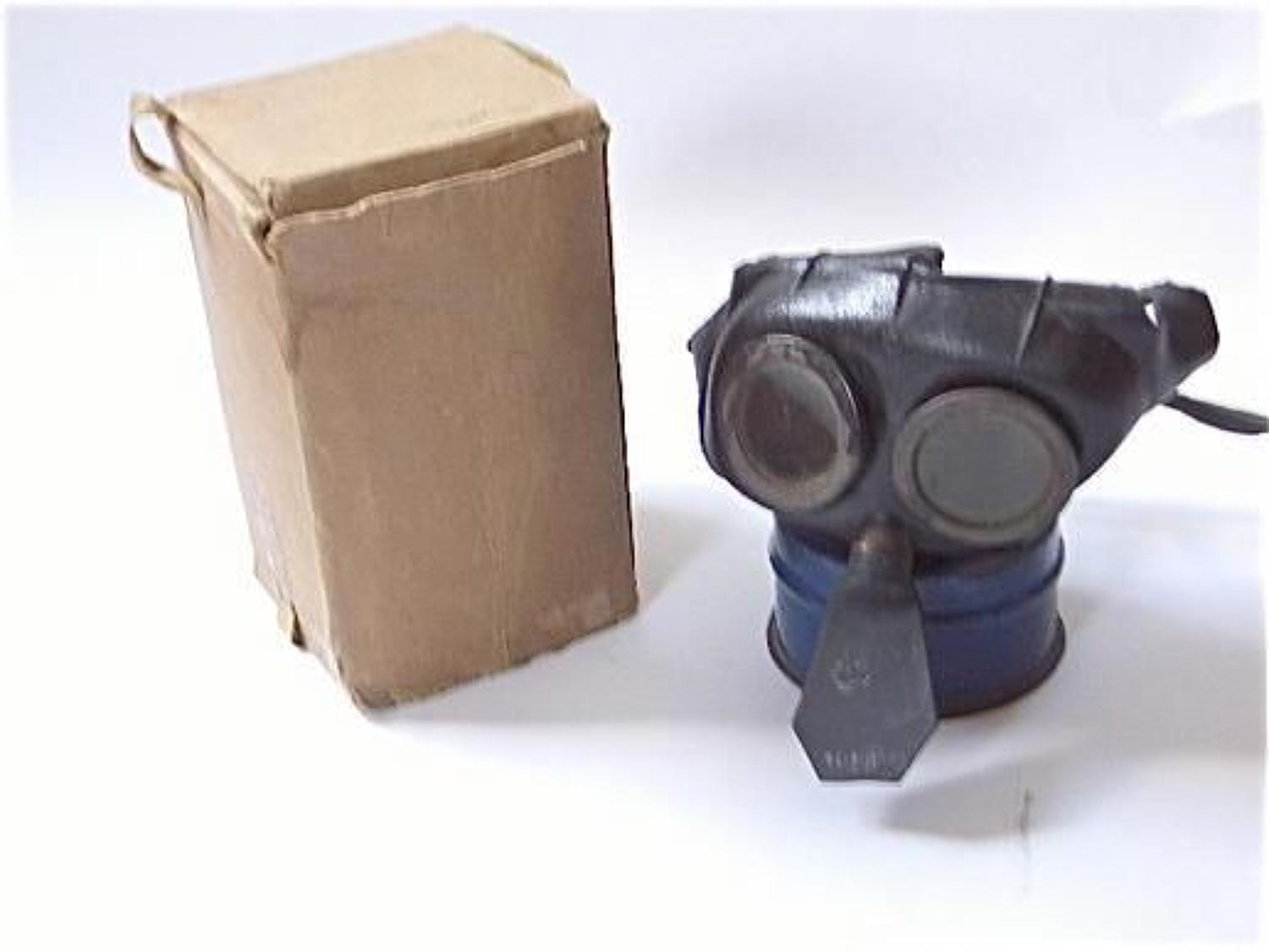 WW2 British Home Front Child’s Mickey Mouse pattern Black Gas Mask