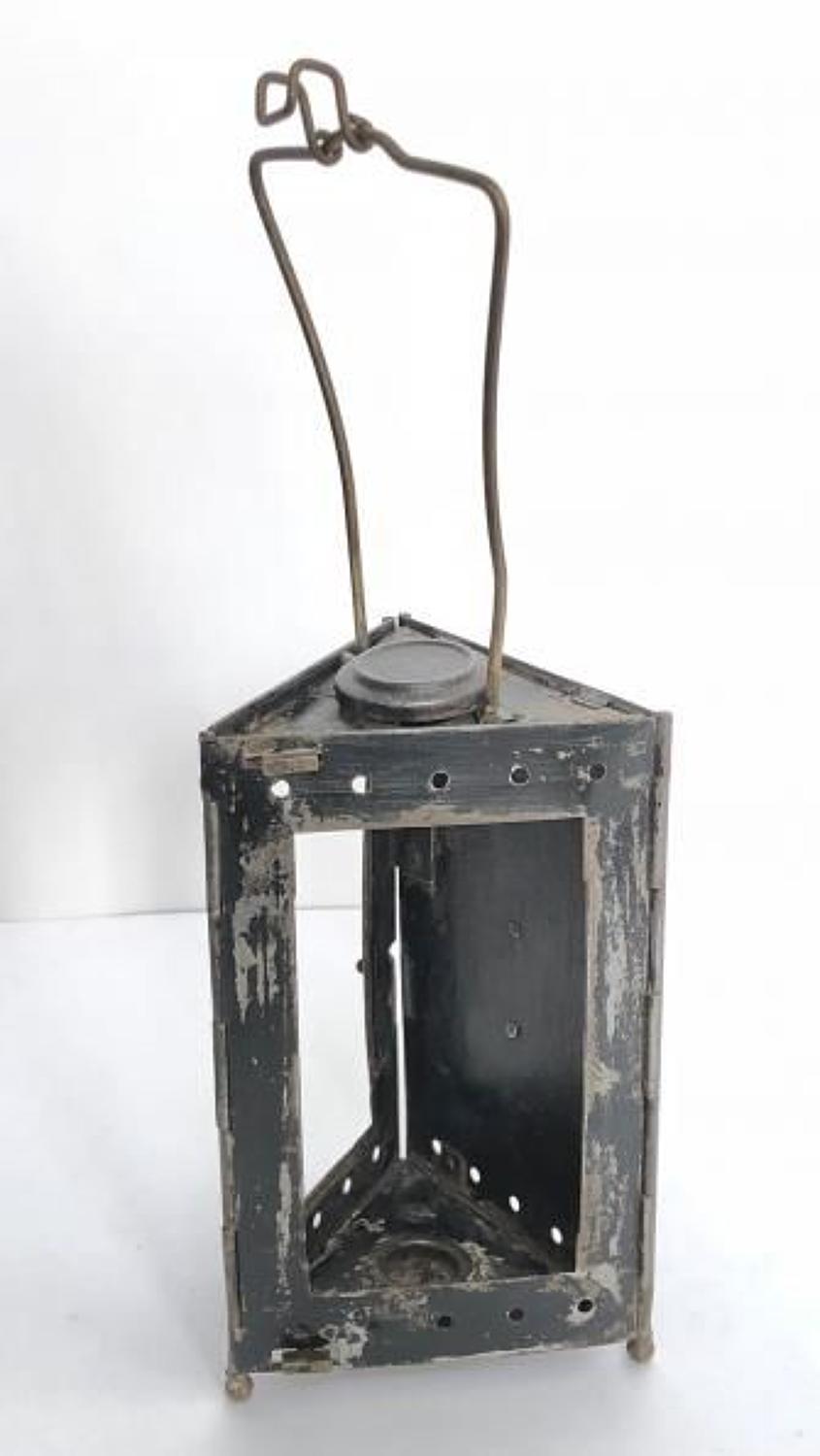 WW1 Period French Folding Trench Lantern