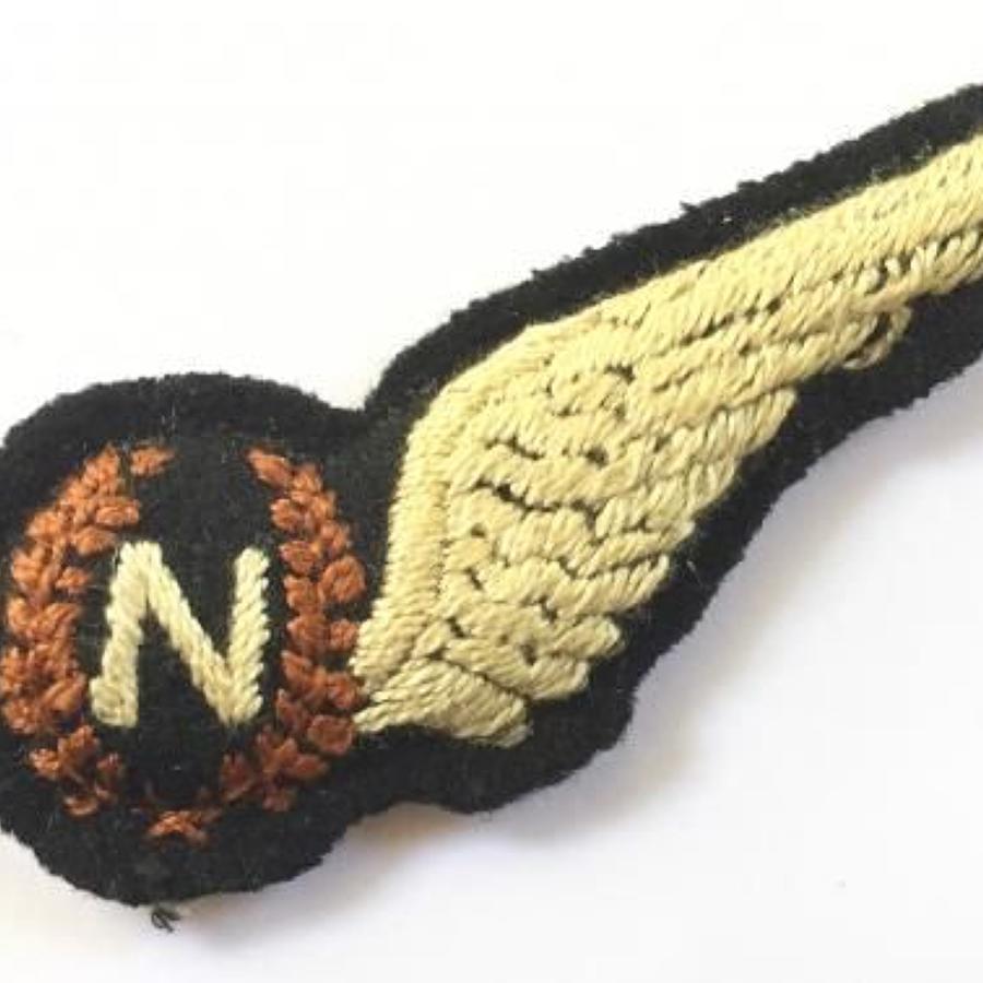 WW2 RAF Unusual Navigator's Brevet Badge.