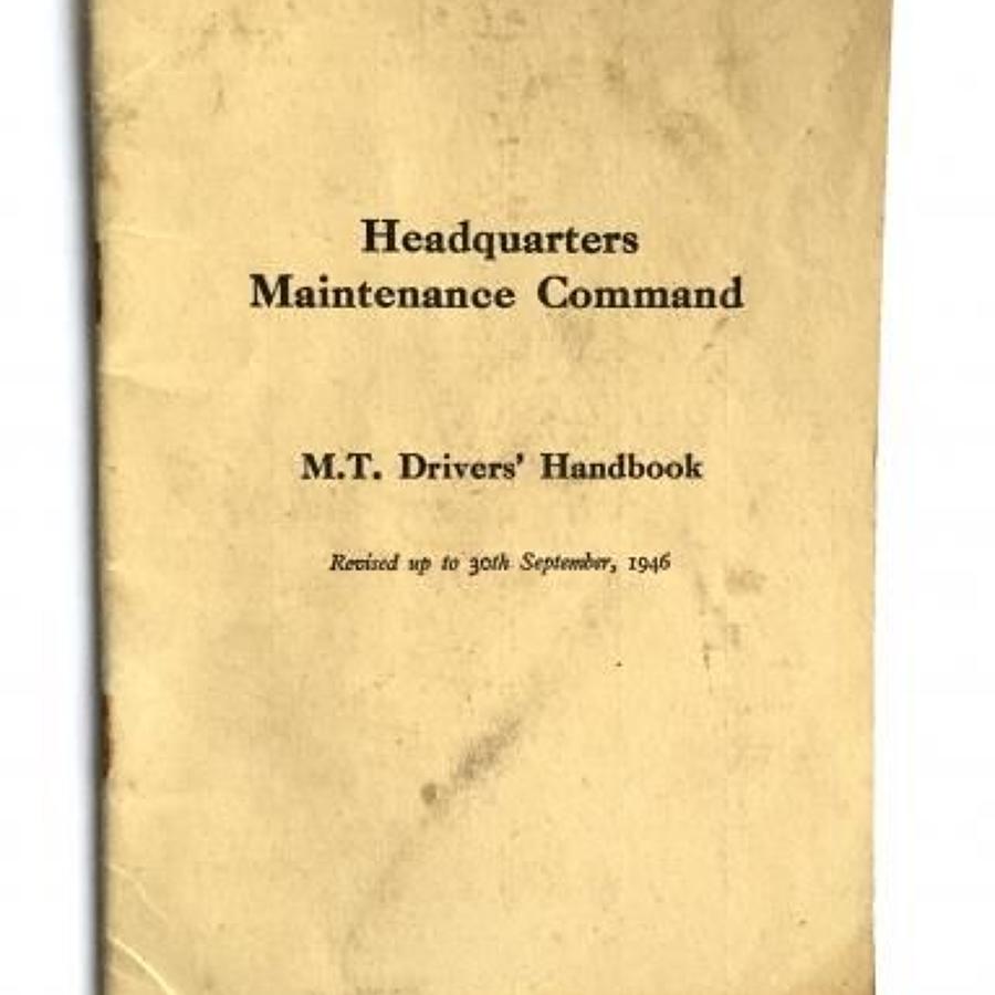 RAF HQ Maintenance Command MT Drivers Handbook.
