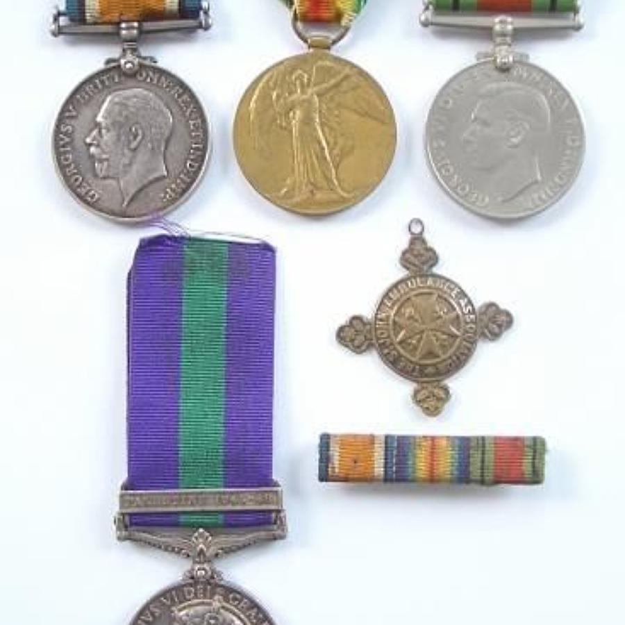 Royal Artillery / REME Family Group of Medals.