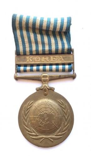 UN Korea Medal. British Issue.