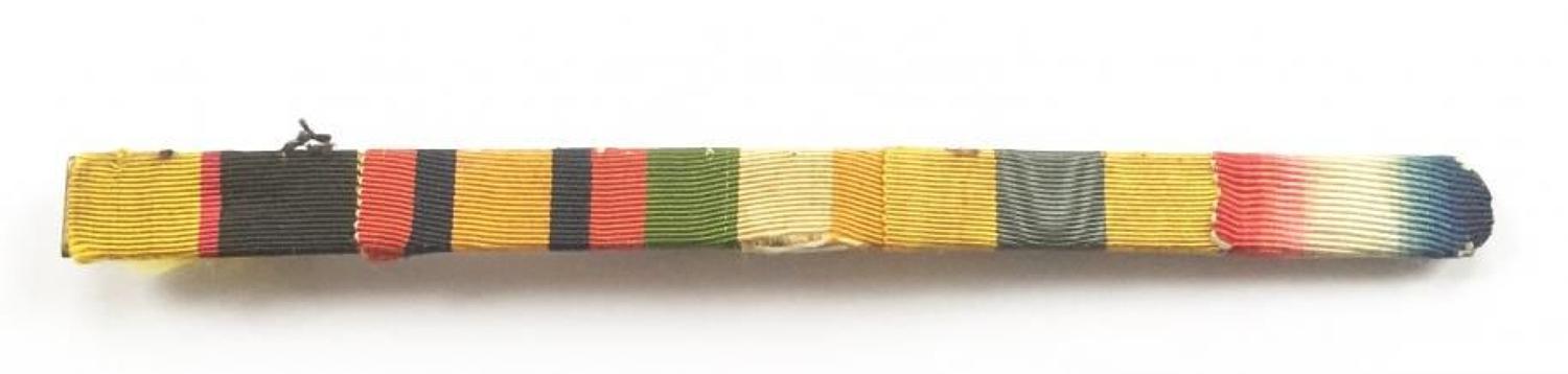 Victorian Campaign / WW1 Uniform Medal Bar.