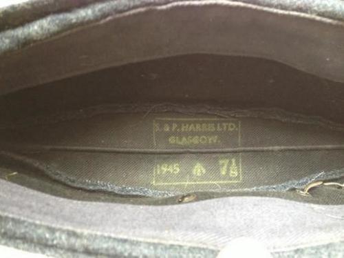 WW2 RAF Other Ranks Side Cap with Economy Badge & Buttons.