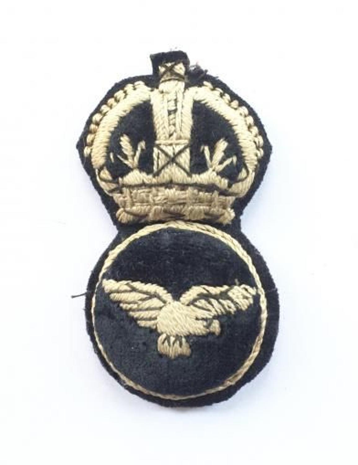 WW1 1918 WRAF Womens Royal Air Force 1st pattern Cap Badge.