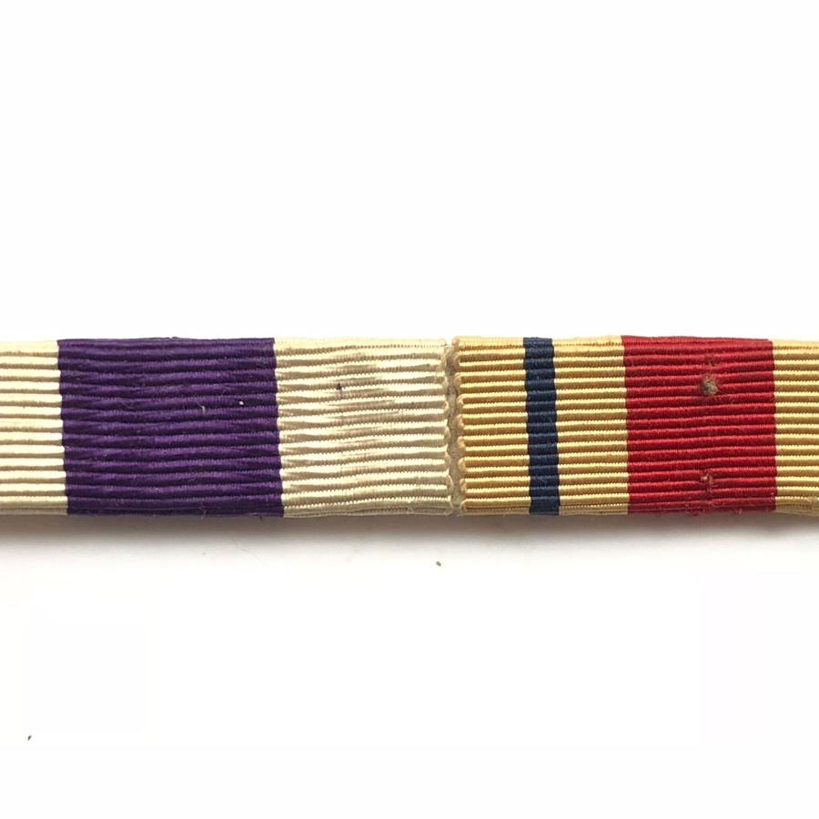 WW2 Military Cross Africa Star Uniform Ribbon