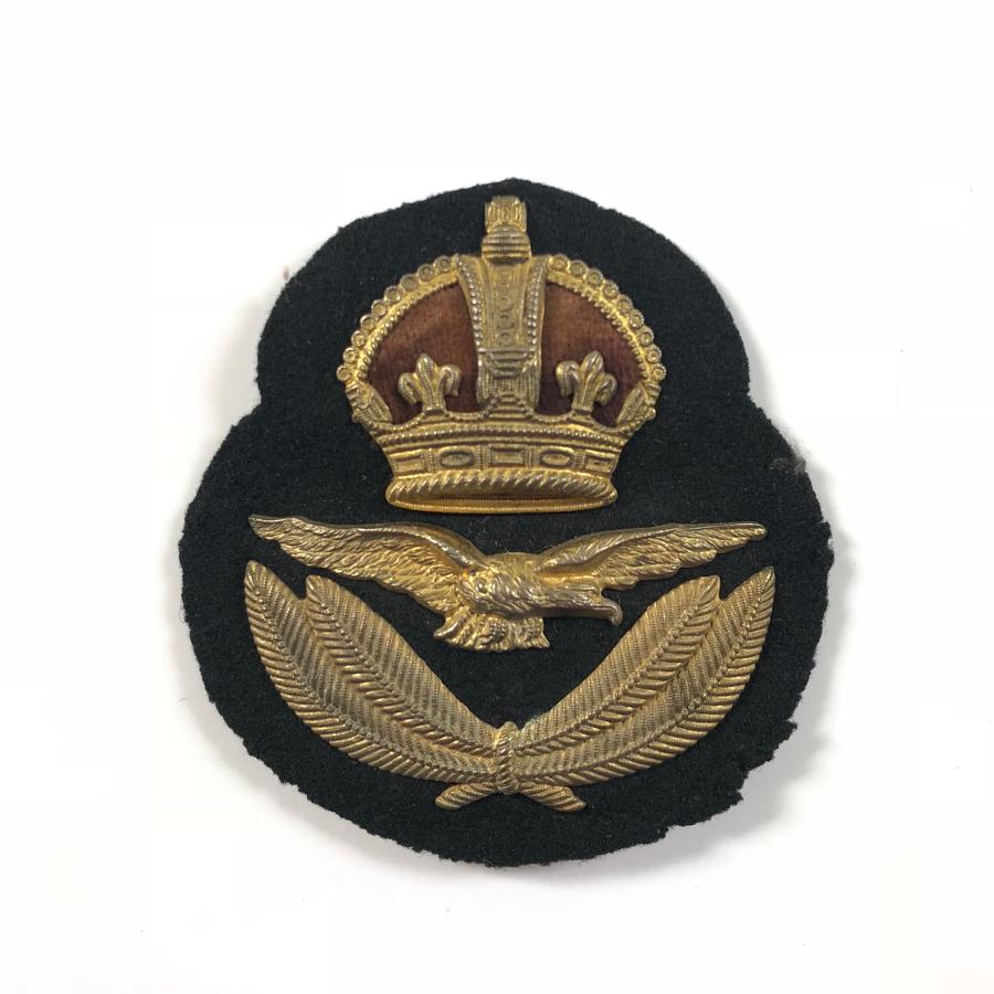 WW1 1918 RAF 1st Pattern Officer's Cap Badge by Gaunt