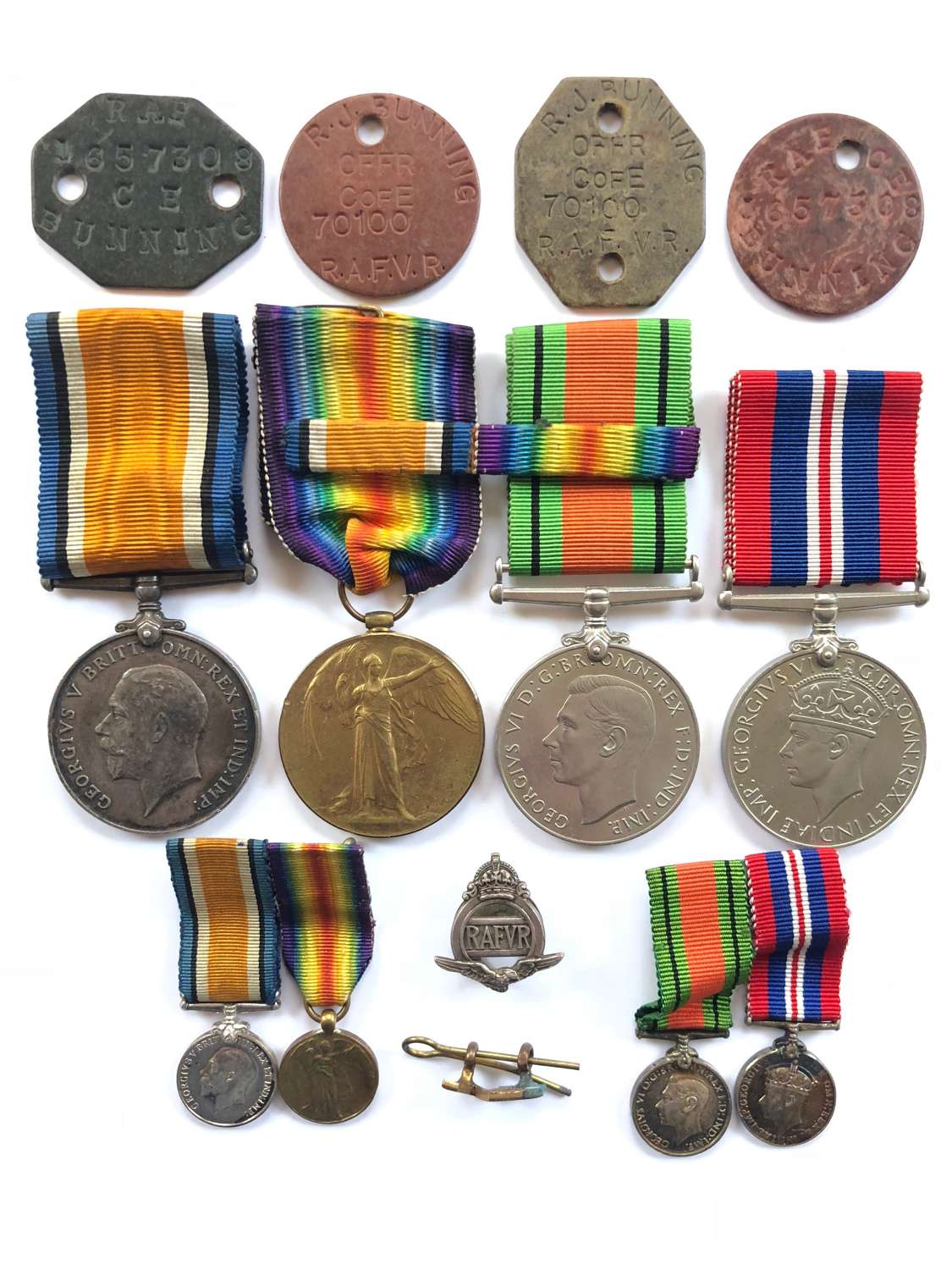 Royal Flying Corps / Royal Air Force Pilots Medal Group.