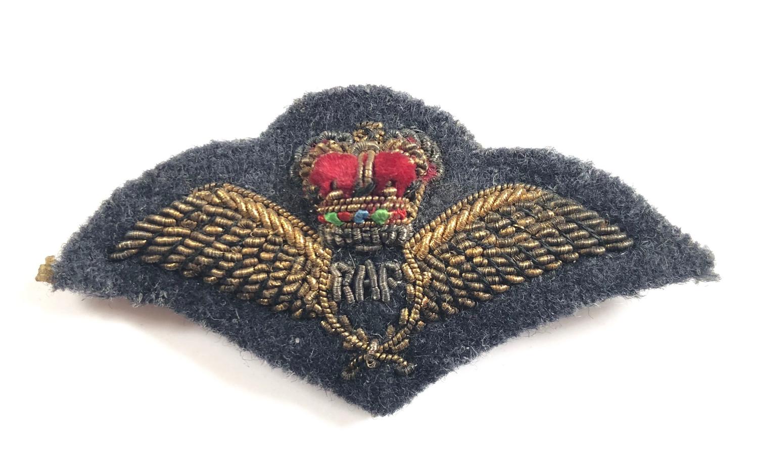 RAF Cold War Period Mess Kit Pilot Wings.