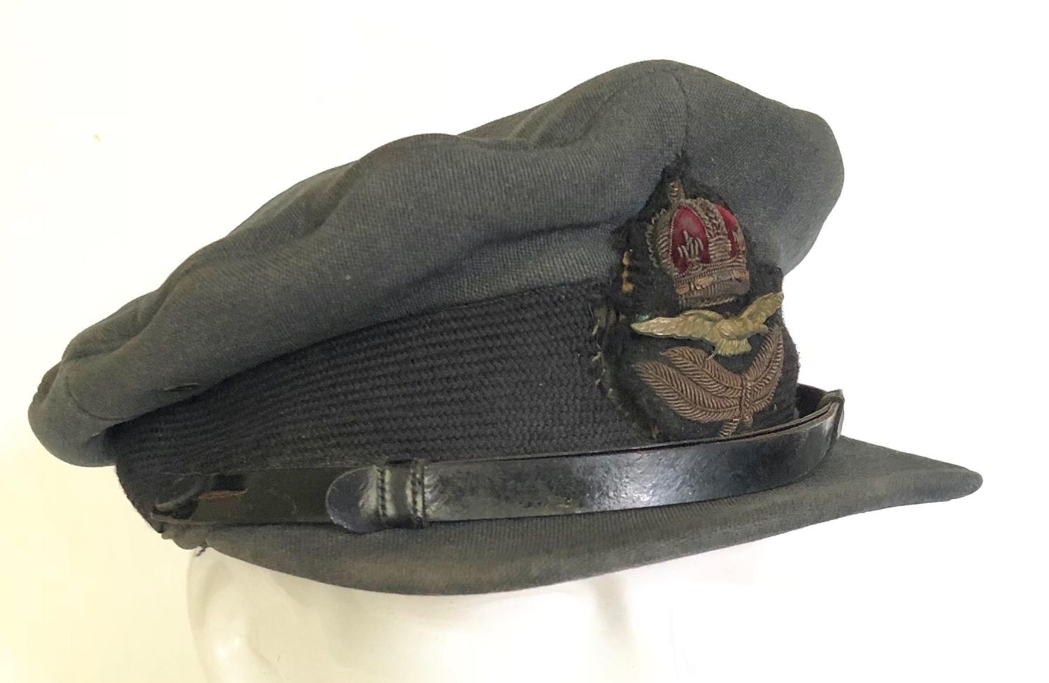 WW2 Period RAF Officer Cap.