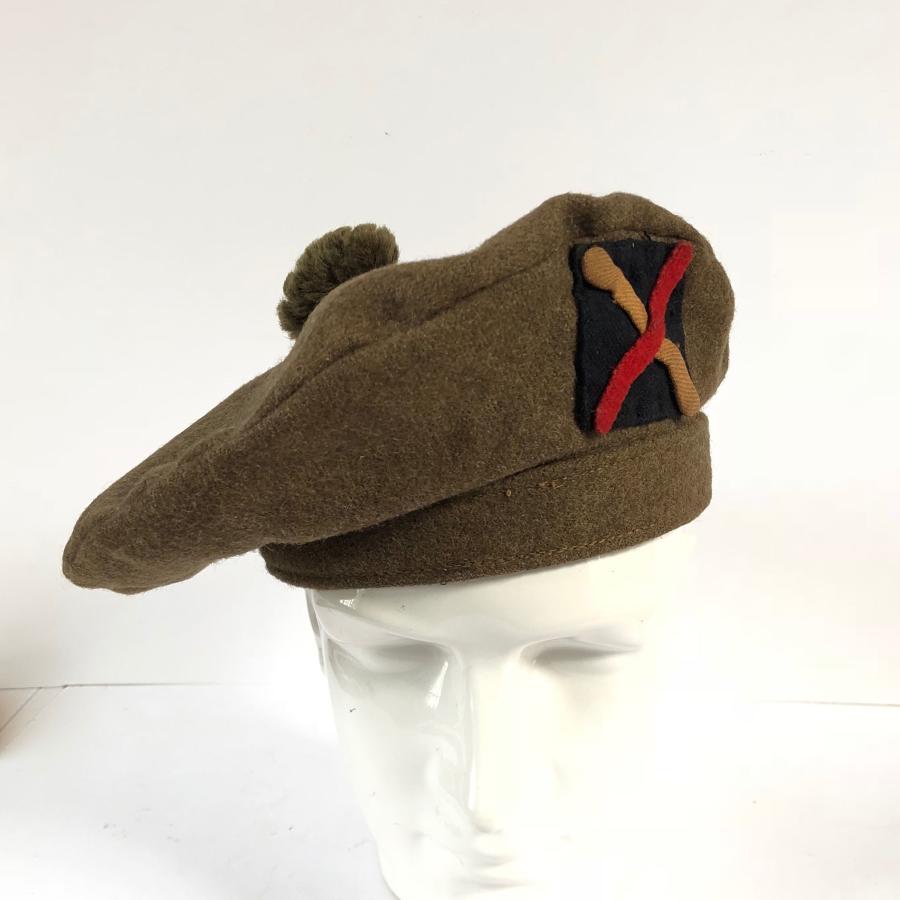 WW2 Fife & Forfar Yeomanry Tam o’Shanter Scottish Bonnet.