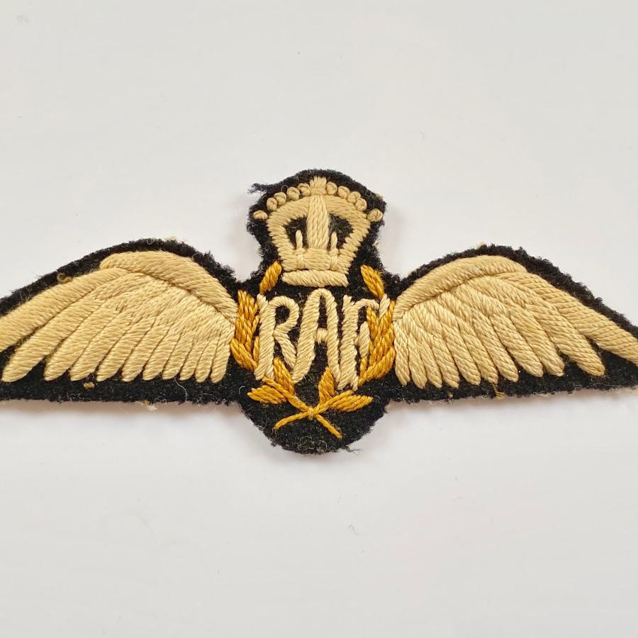 RAF Interwar North West Frontier Style Pilots Wings