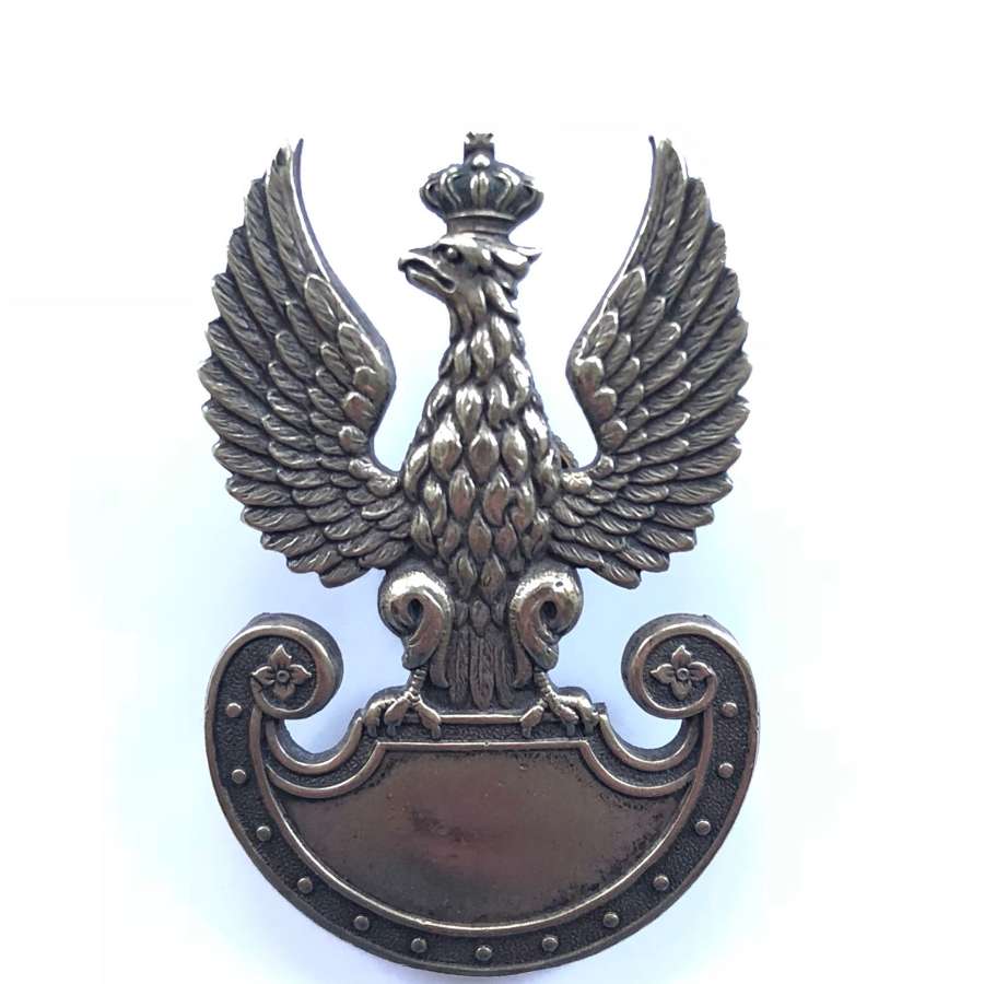 WW2 Period Polish Army Cap Badge.