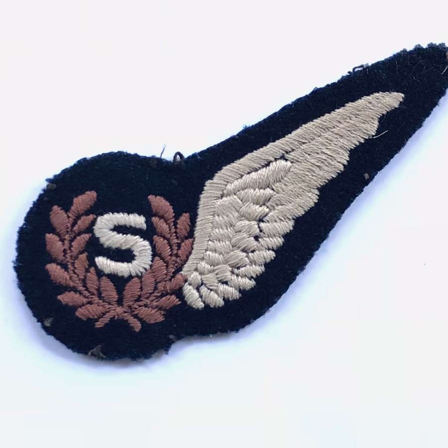 WW2 RAF Signaler Brevet Badge.