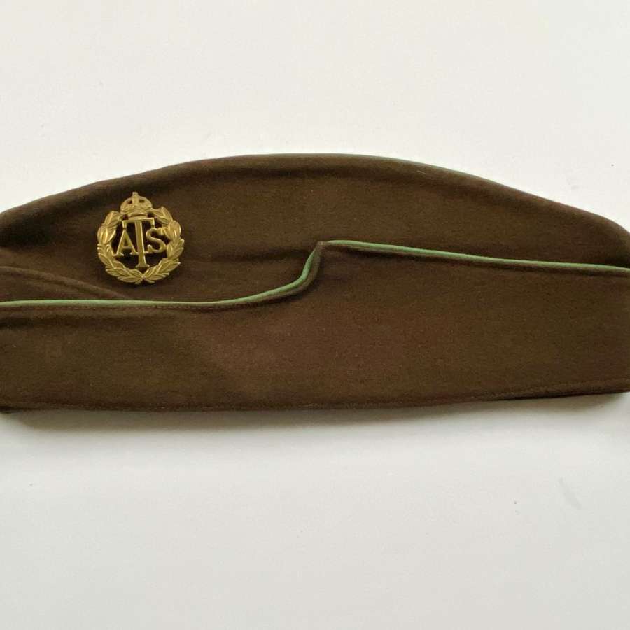 WW2 Women’s ATS Coloured Field Service Side Cap.