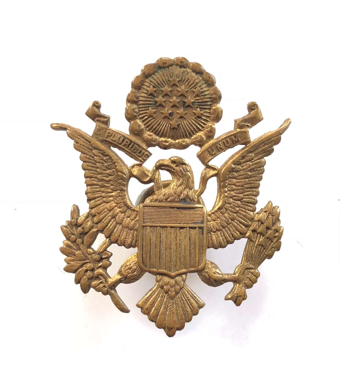 US Army / Army Air Corps WW2 Pattern Officer’s Cap Badge.