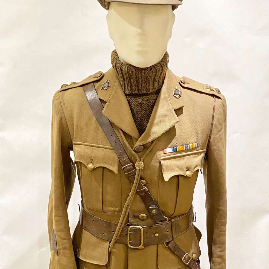 WW1 Bedfordshire Yeomanry Attributed Officer’s Uniform.