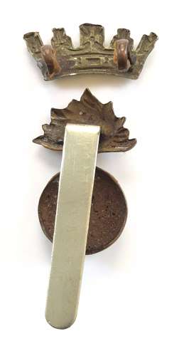 WW2 Period Royal Irish Fusiliers Two Part Cap Badge.