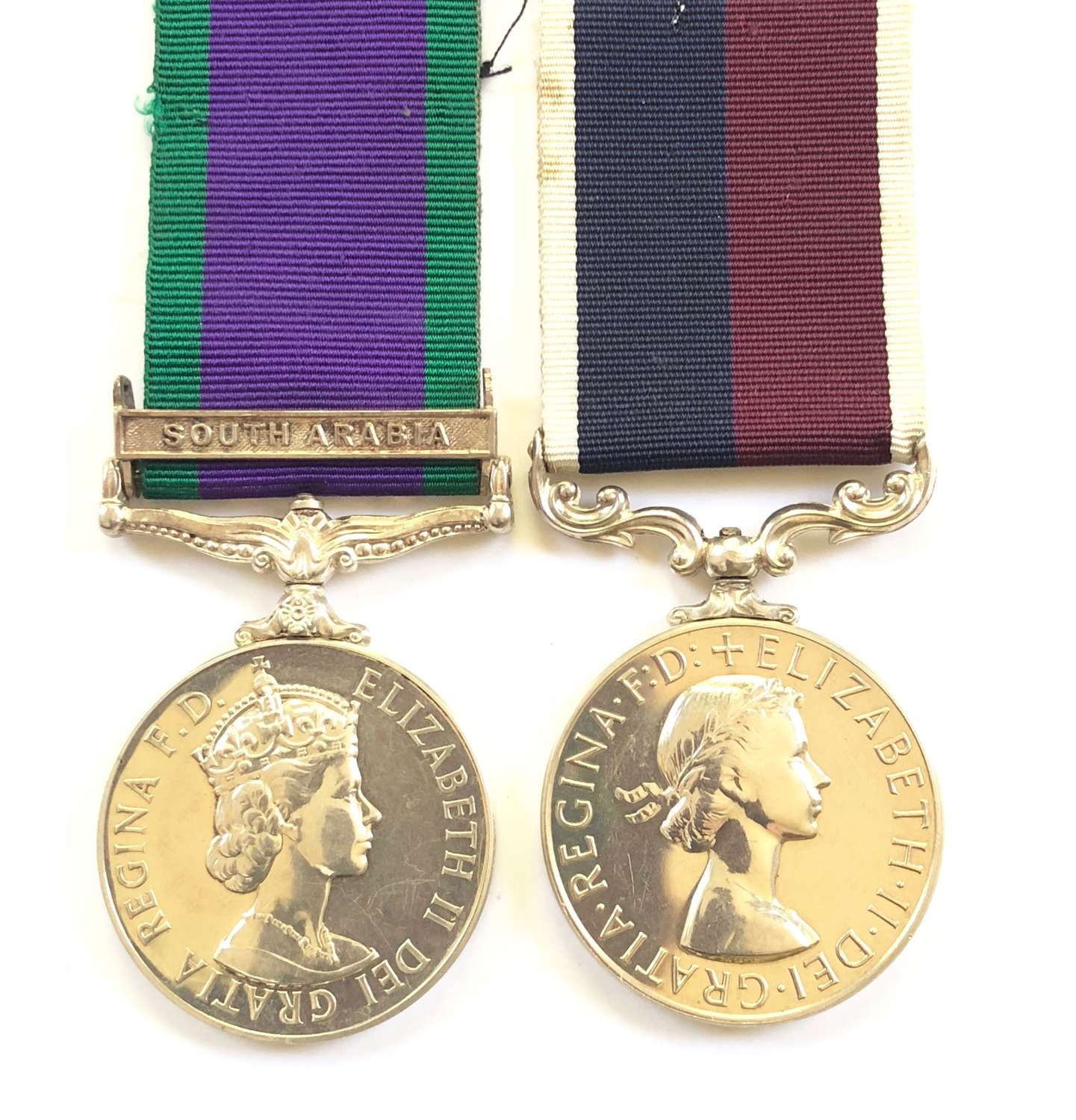 RAF Campaign Service Medal Long Service Pair of Medals.