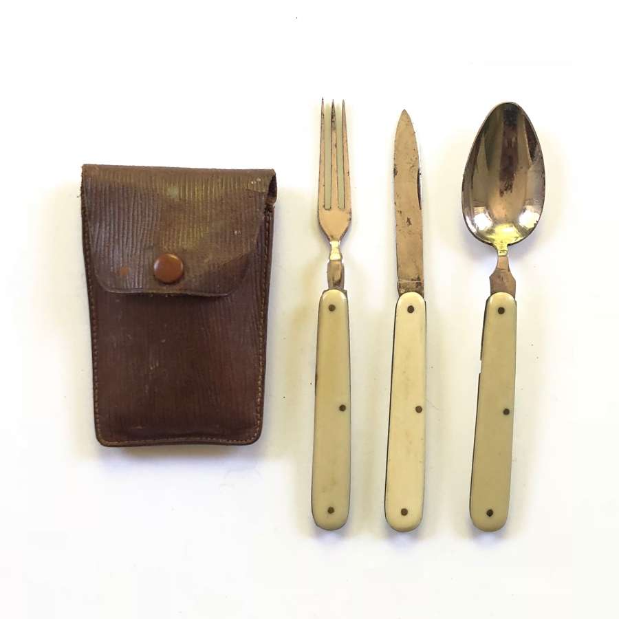 WW1 Period Officer’s Private Purchase Eating Set