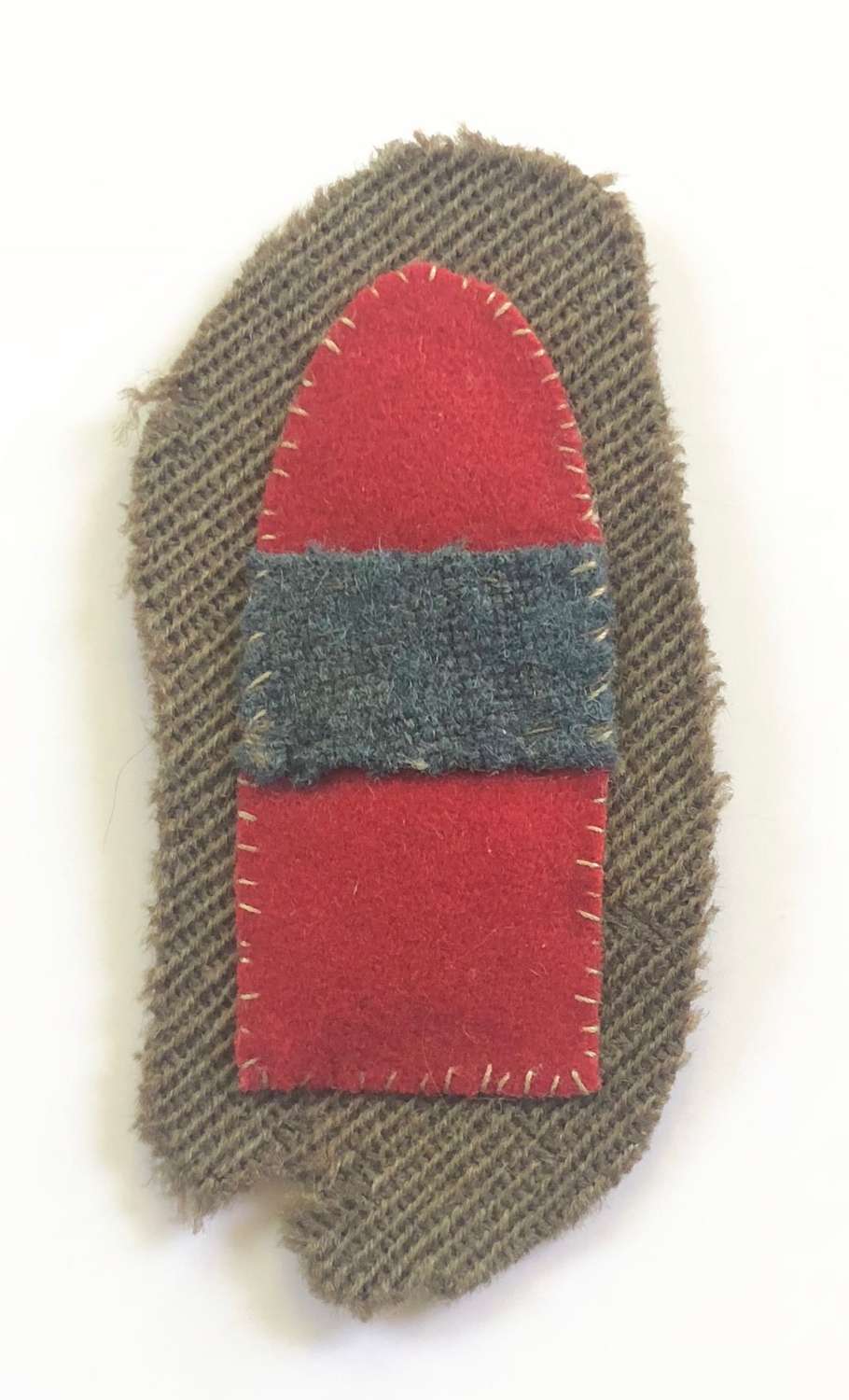 WW1 Divisional Ammunition Column Officer’s cloth formation sign.