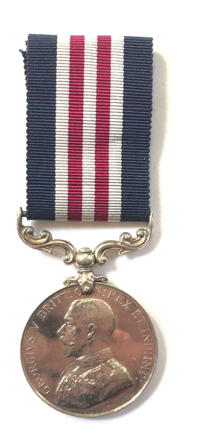 WW1 1918 16th Siege Battery Royal Garrison Artillery Military Medal.