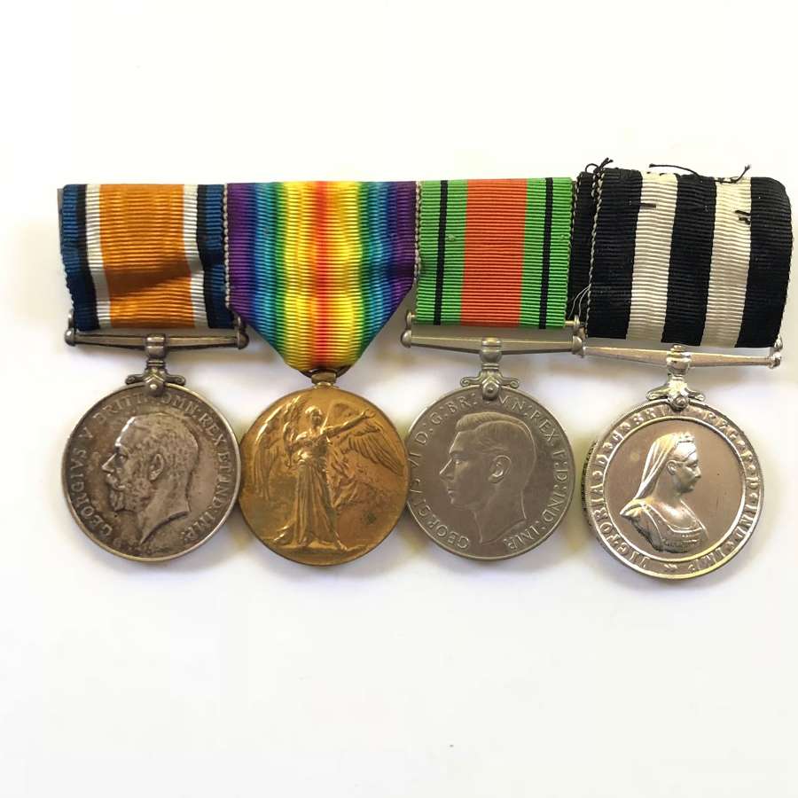 WW1 4th Bn London Regiment & Suffolk St.John Ambulance Medal Group