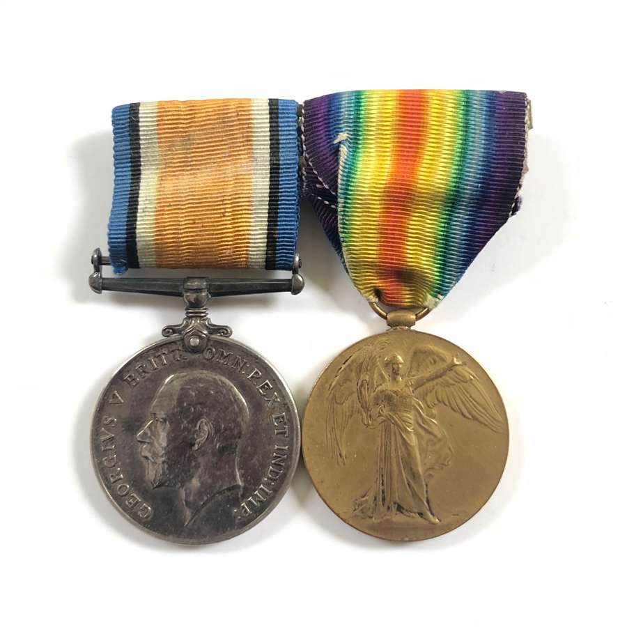 WW! Rifle Brigade / London Regiment Medals.