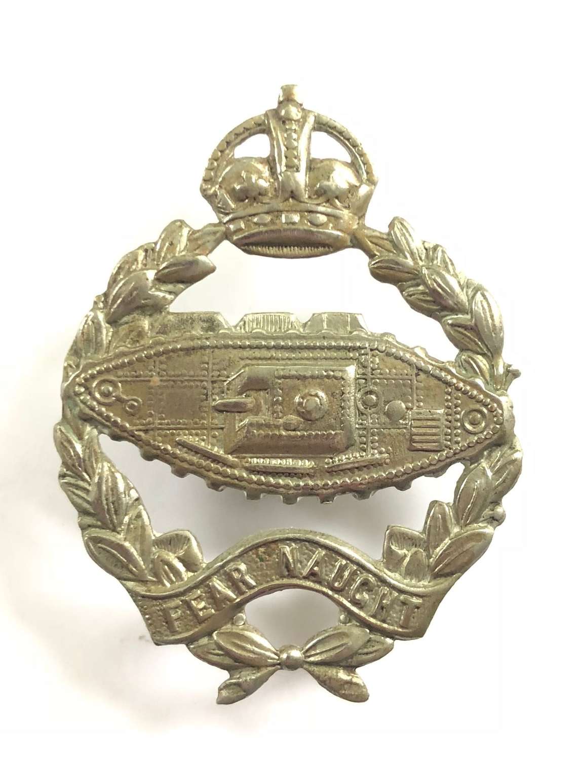WW2 Royal Tank Regiment Cap Badge.