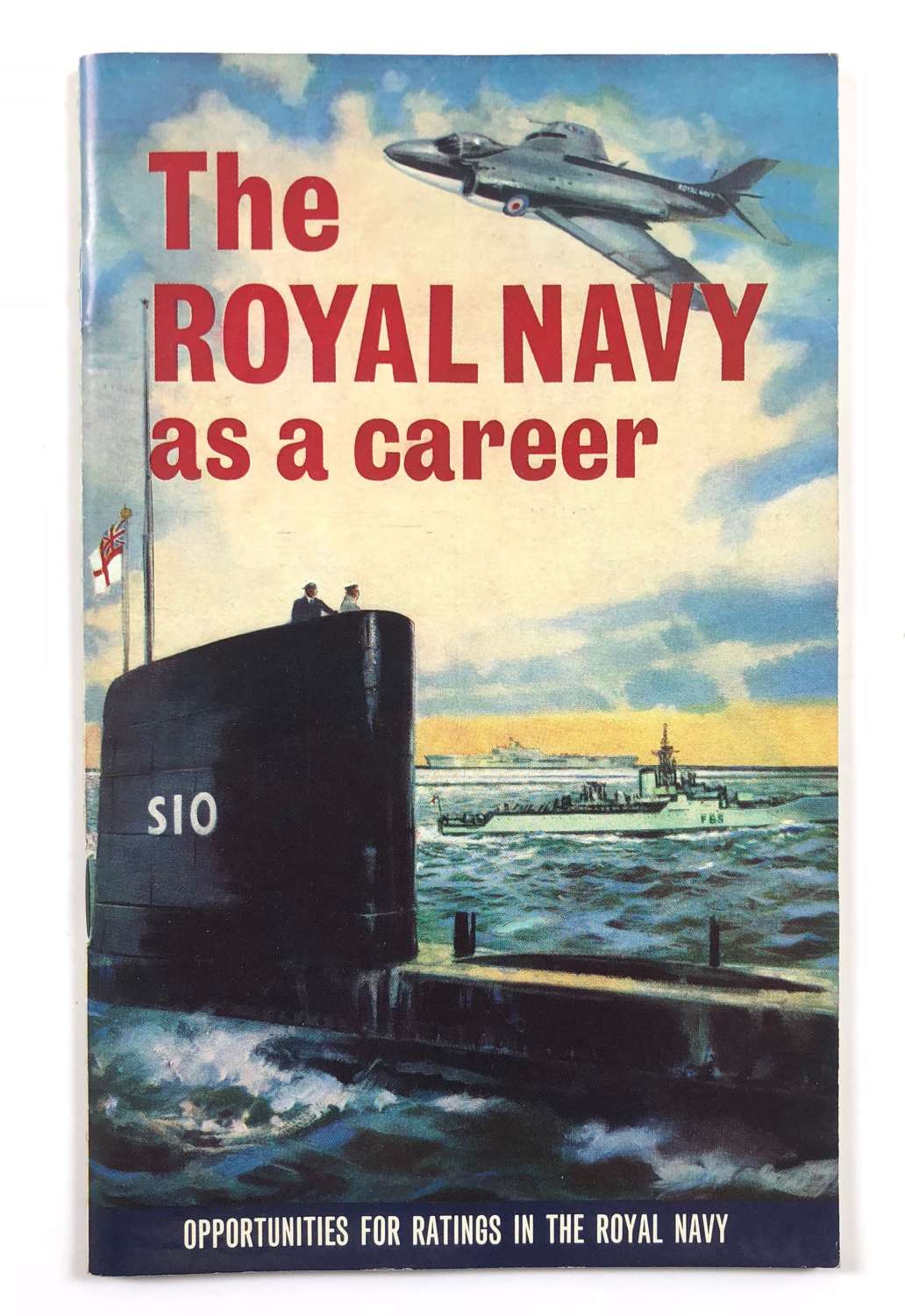 Royal Navy Cold War Period Recruiting Booklet.