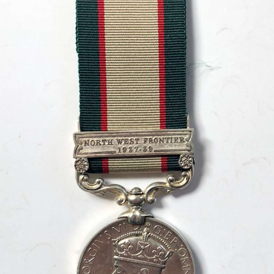 South Waziristan Scout 1936 India General Service Medal.